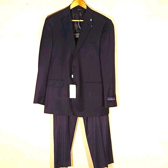 Ermenegildo Zegna Other - Ermenegildo Zegna NWT Pin Stripe Blue Full Suit